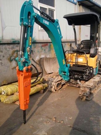 mini digger rock breaker|mini digger scrap yard.